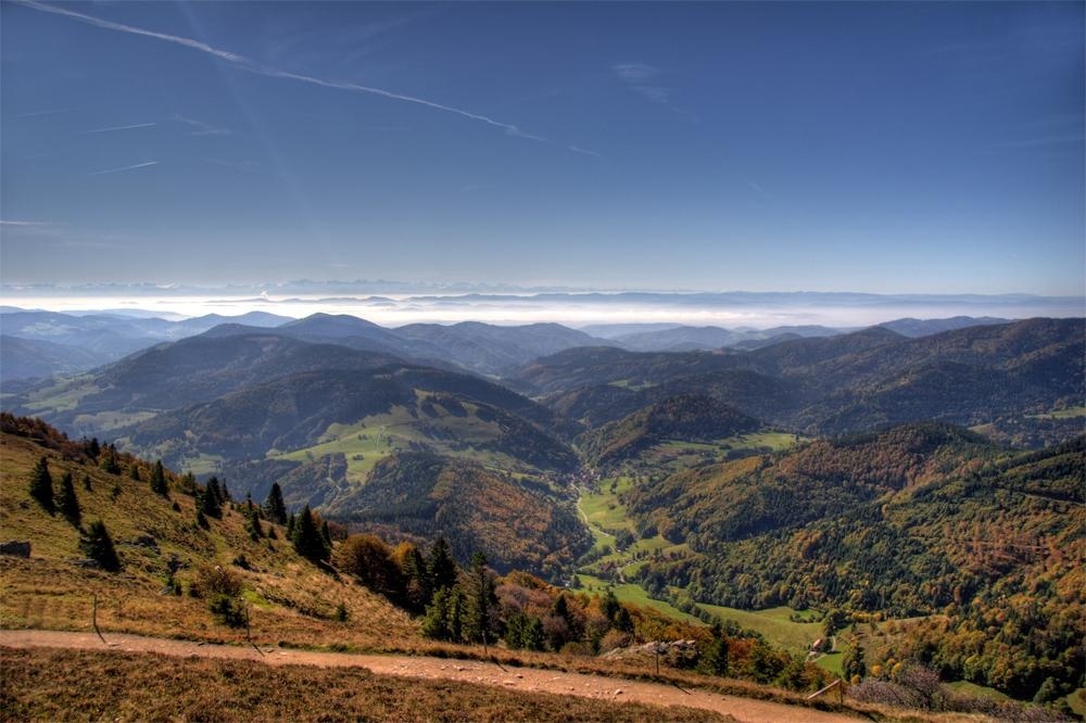 Blick vom Belchen gen Sden  Christoph Wasmer