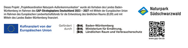 EU-Förderhinweis Koordination Naturpark-Außenkommunikation EU-Förderhinweis Koordination Naturpark-Außenkommunikation