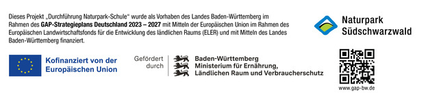 EU-Fderhinweis Durchfhrung Naturpark-Schule