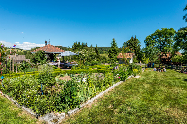 Der Garten des Klausenhofs  Gemeinde Herrischried