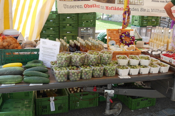 Sehringers auf dem Naturpark-Markt  � Gemeinde Kleines Wiesental